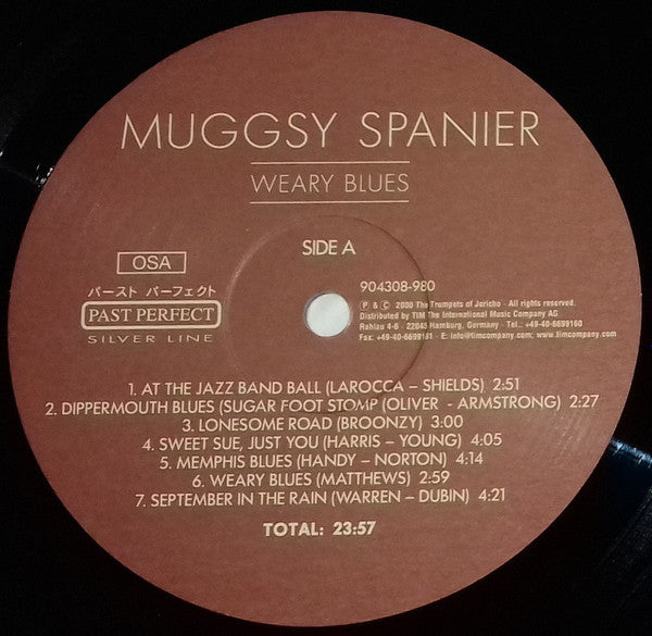 Muggsy Spanier : Weary Blues (LP, Comp, Gat)