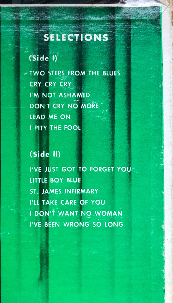 Bobby Bland : Two Steps From The Blues (LP, Album, RE)
