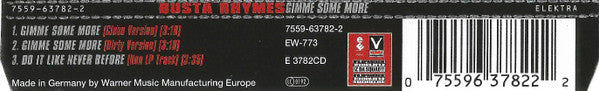 Busta Rhymes : Gimme Some More (CD, Single)