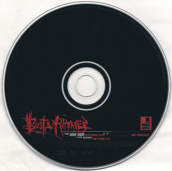 Busta Rhymes : Gimme Some More (CD, Single)