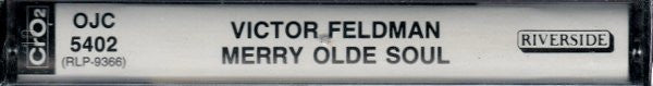 Victor Feldman : Merry Olde Soul (Cass, Album, RE, RM)
