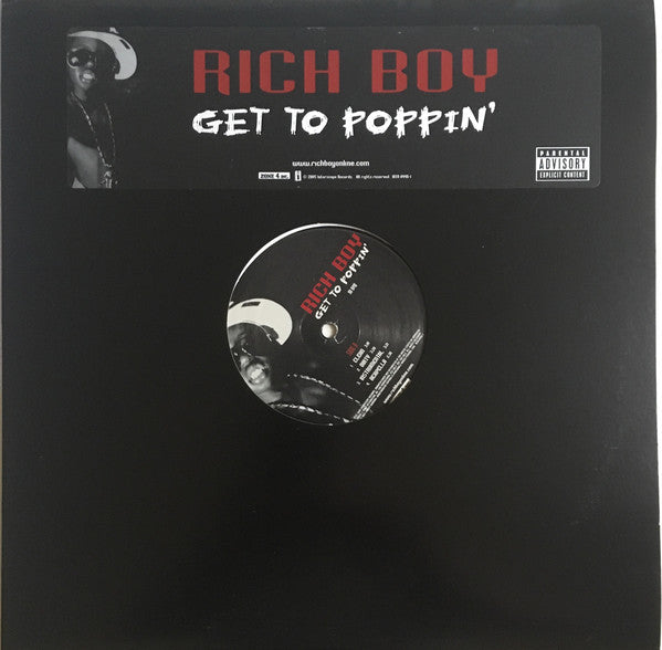 Rich Boy : Get To Poppin' (12", Promo)