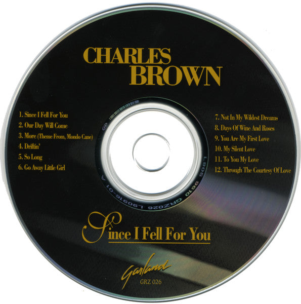 Charles Brown : Since I Fell For You (CD, Album, RE)