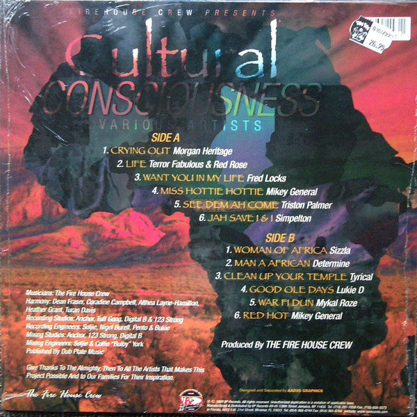 Various : Cultural Consciousness (LP, Comp)