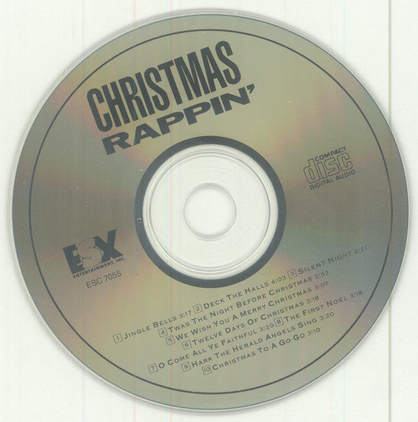The Grand Rapmasters Featuring Afrika Bambaataa, MC Globe*, Pow Wow : Christmas Rappin' (CD, Album)