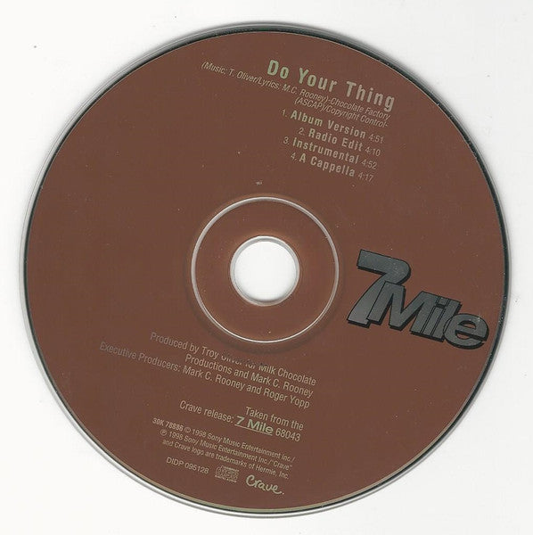 7 Mile : Do Your Thing (CD, Single)