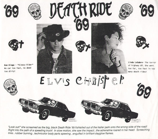 Death Ride '69* : Elvis Christ EP (12", EP)
