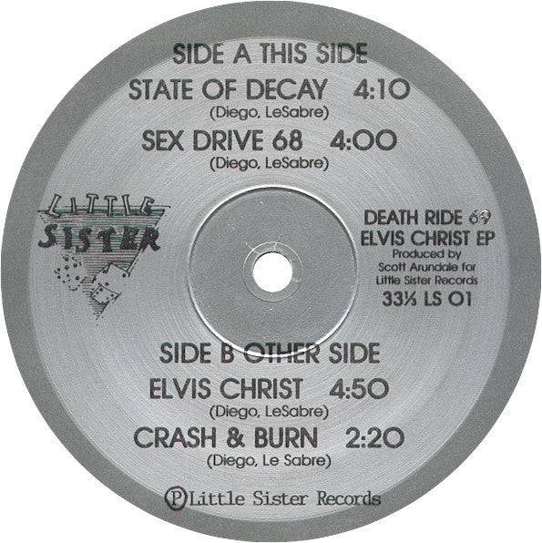 Death Ride '69* : Elvis Christ EP (12", EP)