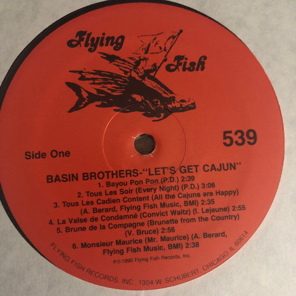 Basin Brothers : Let's Get Cajun (LP, Album)