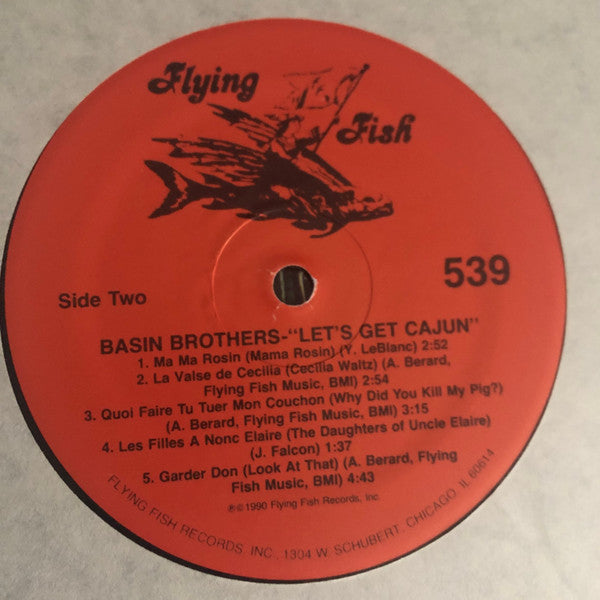 Basin Brothers : Let's Get Cajun (LP, Album)