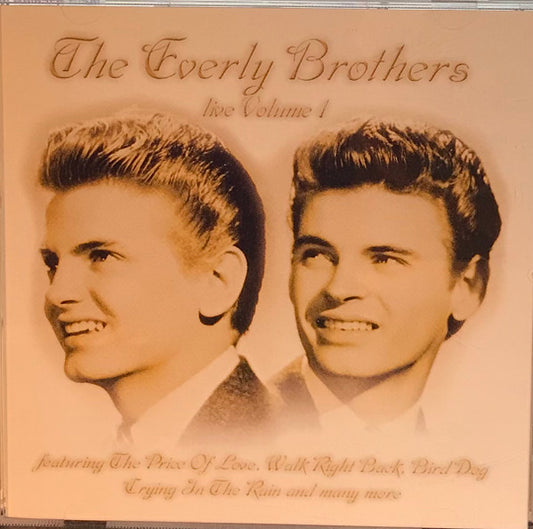 Everly Brothers : Live Volume 1 (CD, Comp)