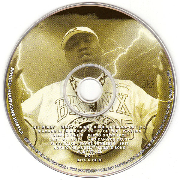 2Phace* : Hurricane Hustla (CD, Album)