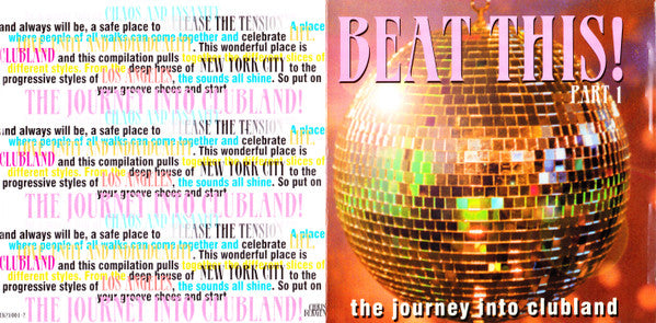 Various : Beat This! Part 1 - The Journey Into Clubland (CD, Comp)