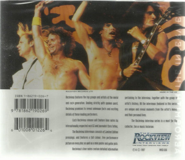 Aerosmith : The Rockview Interviews (CD, Unofficial)