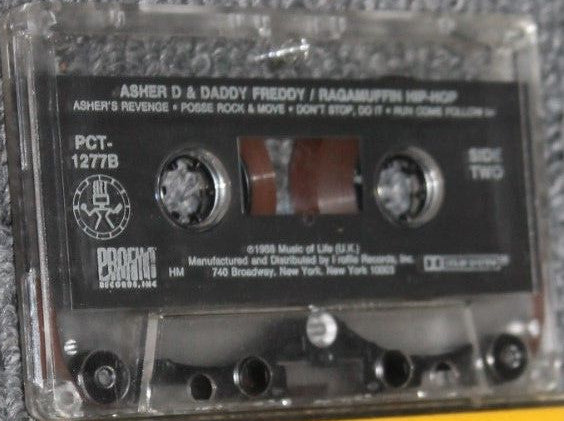 Asher D & Daddy Freddy : Ragamuffin Hip Hop (Cass, Album)