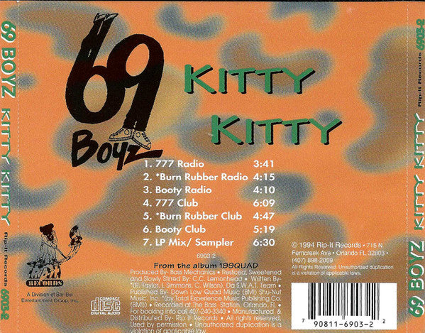 69 Boyz : Kitty Kitty (CD, Maxi)