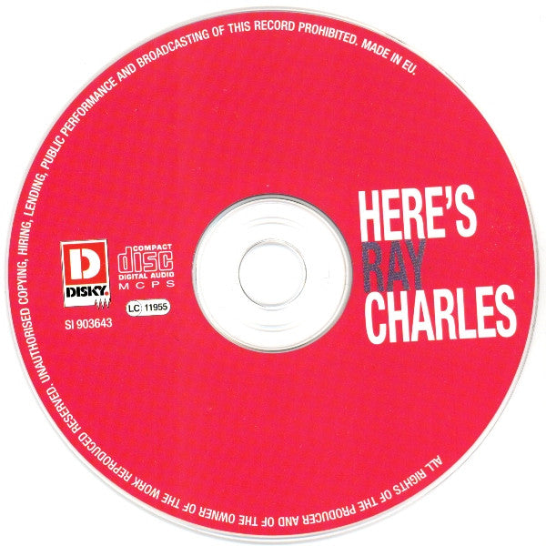Ray Charles : Here's Ray Charles (CD, Comp)