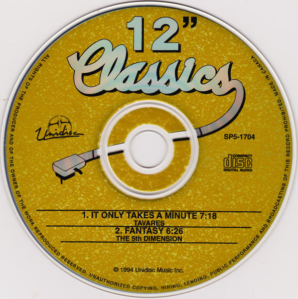 Tavares / The 5th Dimension* : It Only Takes A Minute / Fantasy (CD, Maxi)