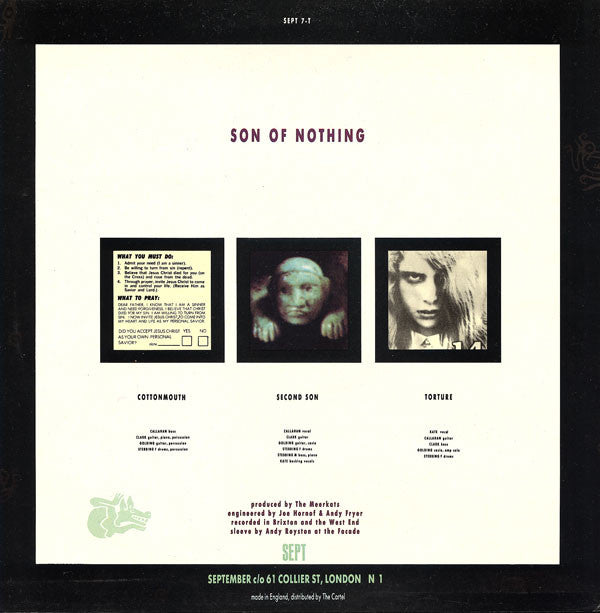 The Wolfhounds : Son Of Nothing (12")