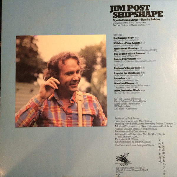 Jim Post : Ship Shape (LP, Album)