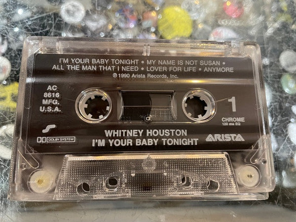 Whitney Houston : I'm Your Baby Tonight (Cass, Album, Club, CRC)