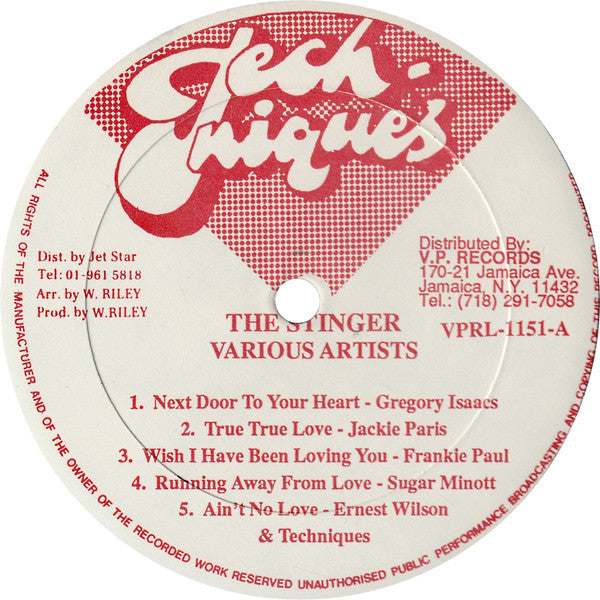Various : The Stinger (LP, Comp)