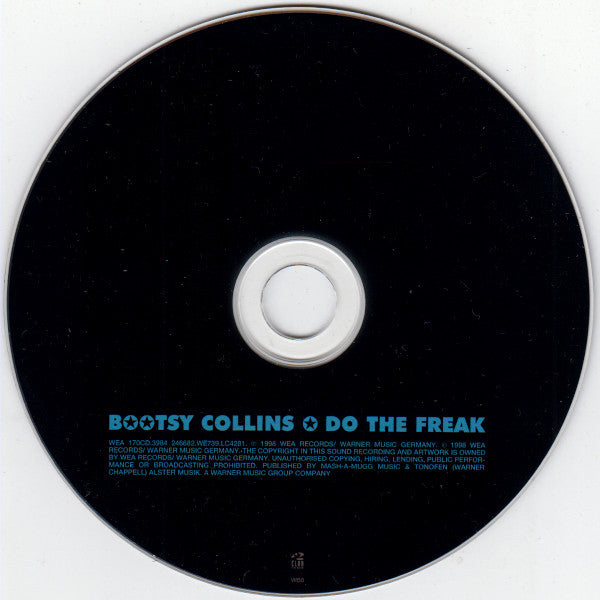 Bootsy Collins : Do The Freak (CD, Single)