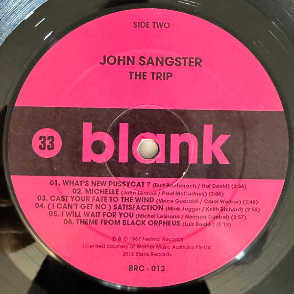 John Sangster : The Trip (LP, Album, Ltd, RE)