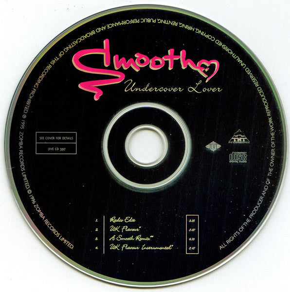 Smooth (4) : Undercover Lover (CD, Single)