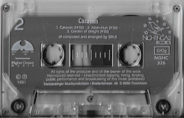 Sangit Sirus : Caravan (Cass, Album)