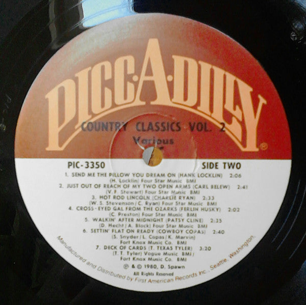 Various : Country Classics Volume Two (LP, Comp)