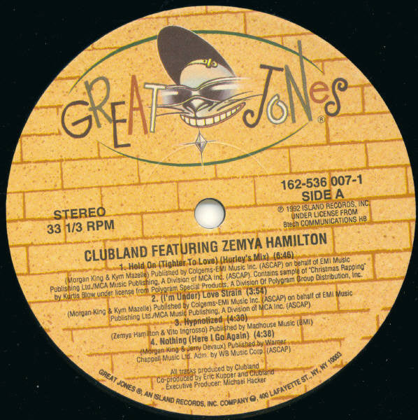 Clubland : Clubland Featuring Zemya Hamilton (LP, Album)
