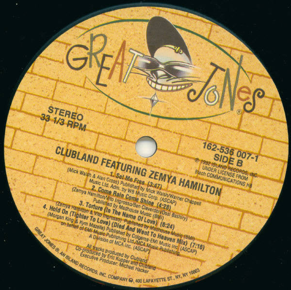 Clubland : Clubland Featuring Zemya Hamilton (LP, Album)
