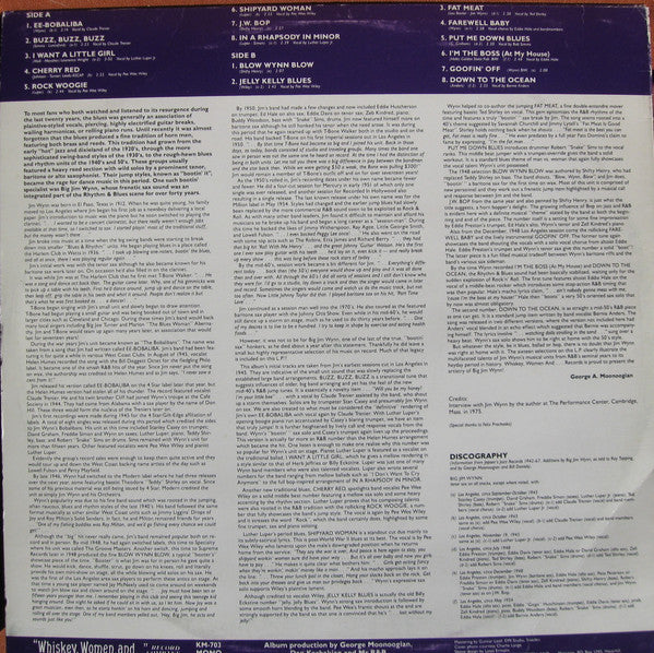 Big Jim Wynn* : Blow Wynn Blow (LP, Comp, Mono)