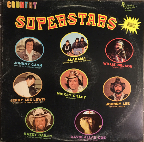 Various : Country Superstars (LP, Comp)