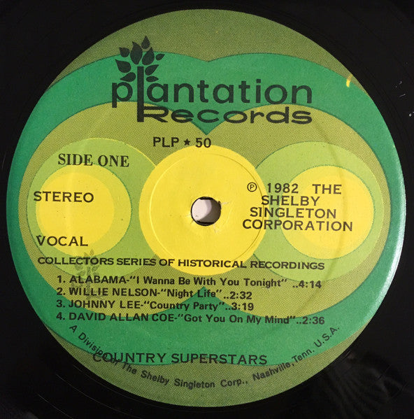 Various : Country Superstars (LP, Comp)