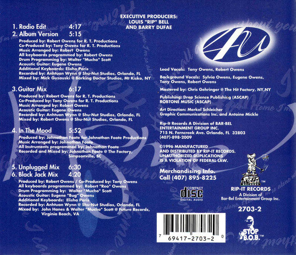 4U (3) : Home (CD, Maxi)