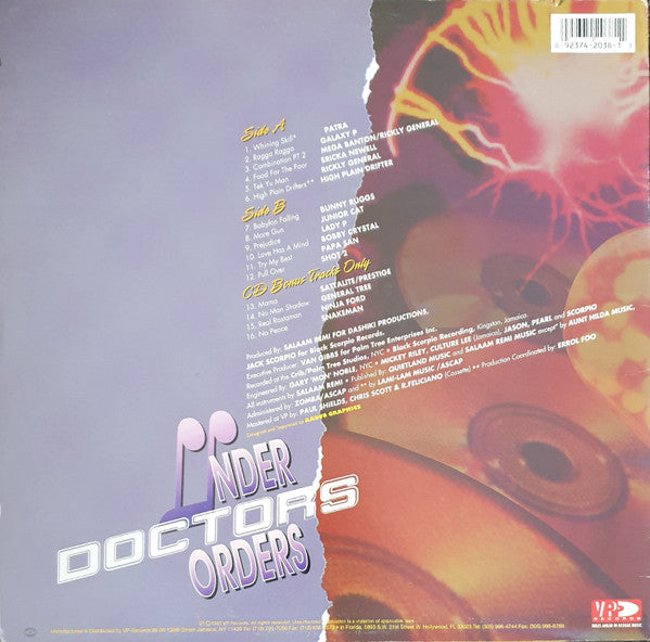 Various : Under Doctors Orders (LP, Comp)