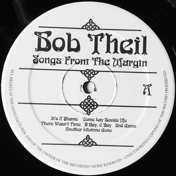 Bob Theil : Songs From The Margin (LP, Album, Ltd, RM)