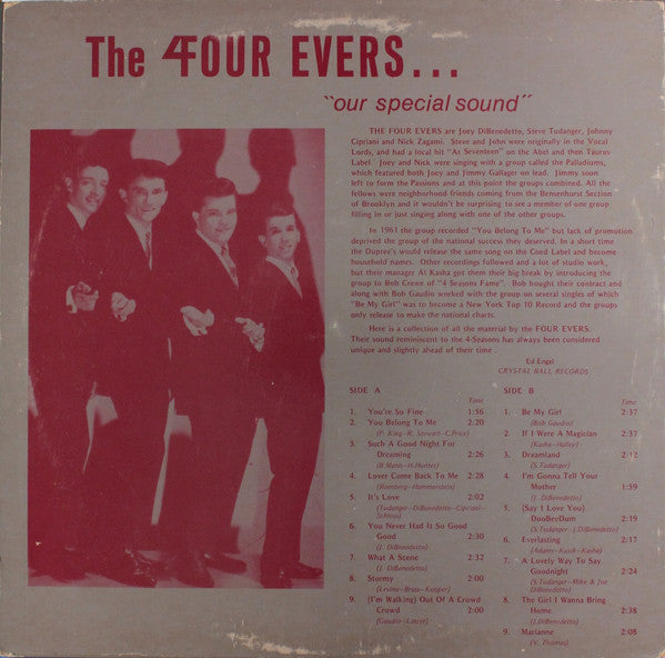 The 4Four Evers* : Our Special Sound (LP, Comp)