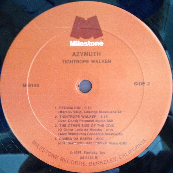 Azymuth : Tightrope Walker (LP, Album)