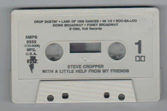 Steve Cropper : With A Little Help From My Friends (Cass, Album, RE)