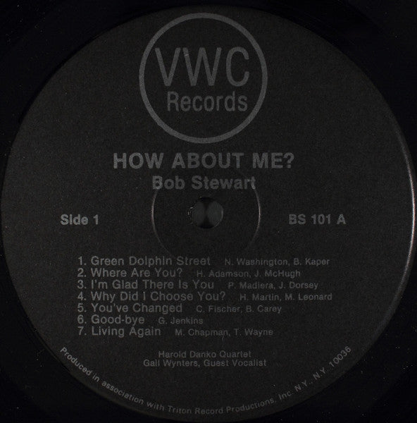 Bob Stewart (3) : How About Me (LP)