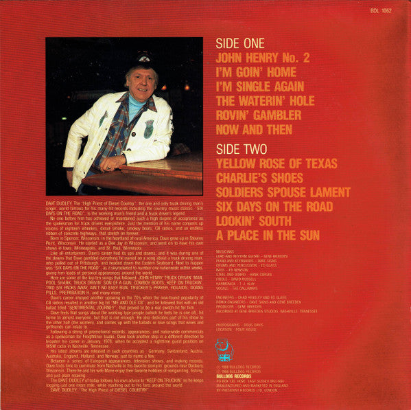 Dave Dudley : Country Best (LP, Album)