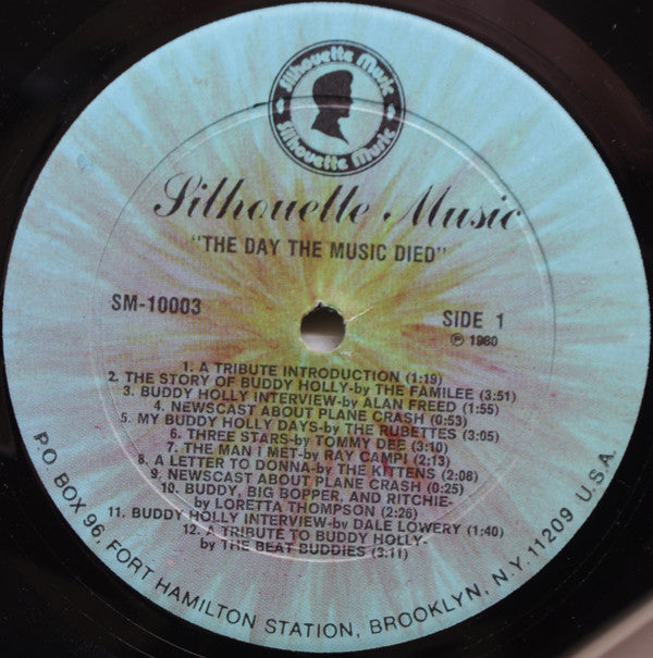 Various : The Day The Music Died (LP, Comp)
