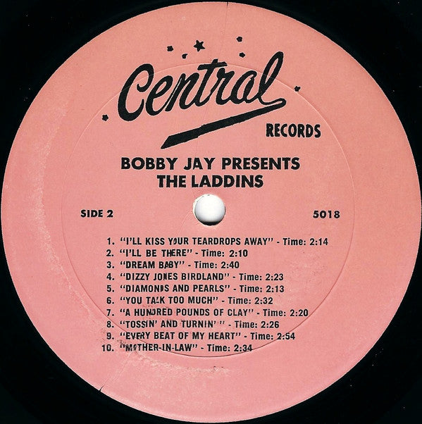 Bobby Jay (6) Presents The Laddins : Radio WWRL's Bobby Jay Presents The Laddins (LP, Comp)