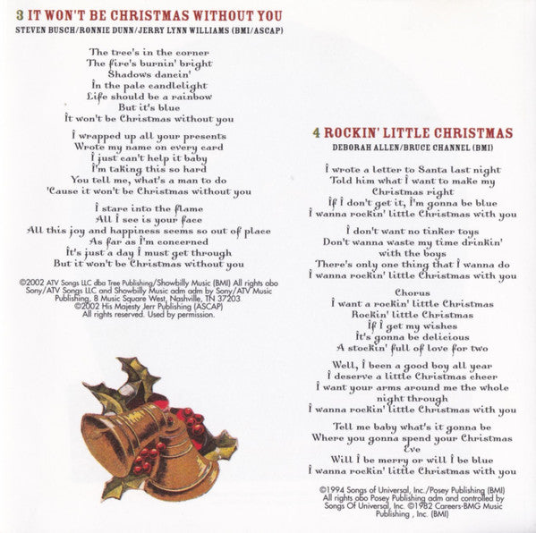 Brooks & Dunn : It Won't Be Christmas Without You (HDCD, Album)