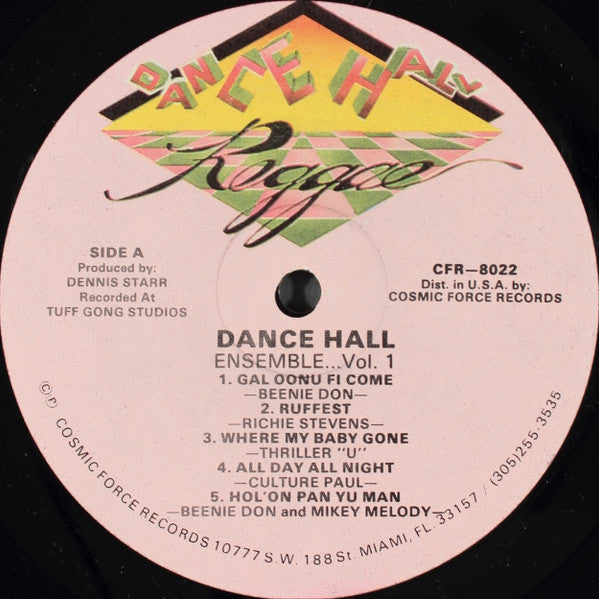 Various : Dance Hall Ensemble Vol. 1 (LP, Comp)