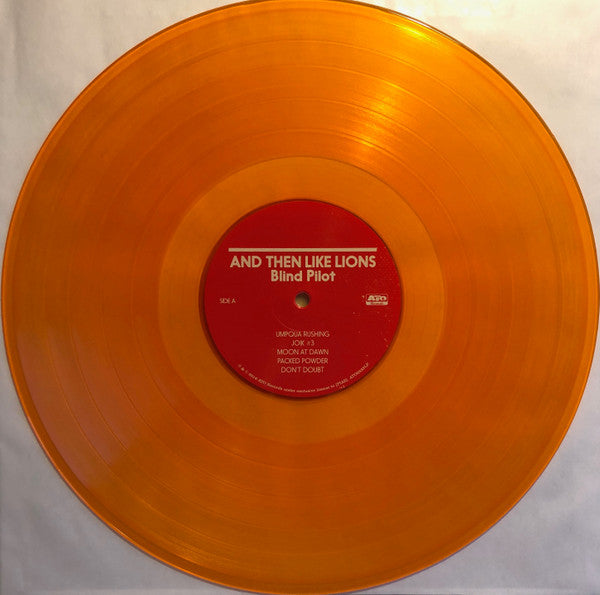 Blind Pilot : And Then Like Lions (LP, Album, Tra)