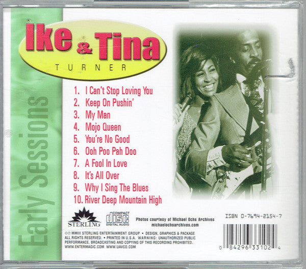 Ike & Tina Turner : Early Sessions (CD, Album, Comp, RE)